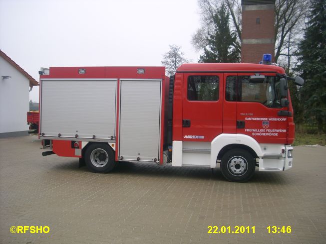 TSF-W mit 750 Liter Wassertank, PFPN 10/1500, 400 m B Schlauch