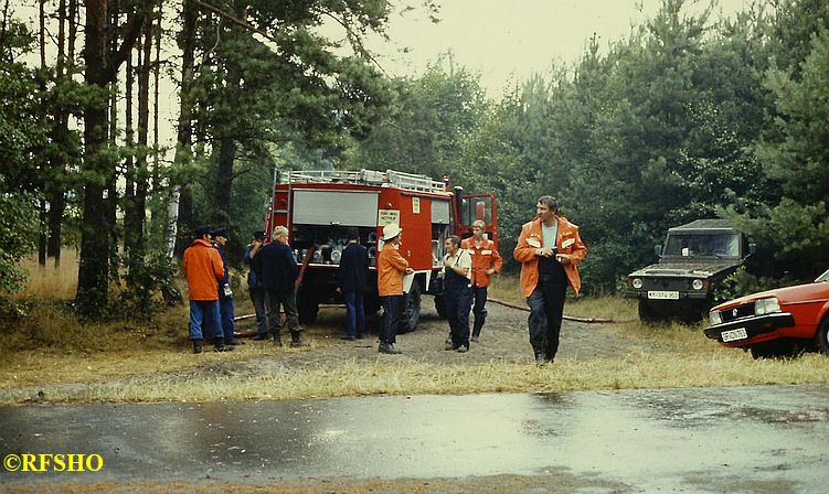 Waldbrand Knesebeck / Forst Malloh