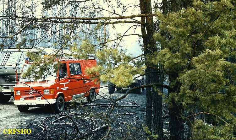 Waldbrand Knesebeck / Forst Malloh