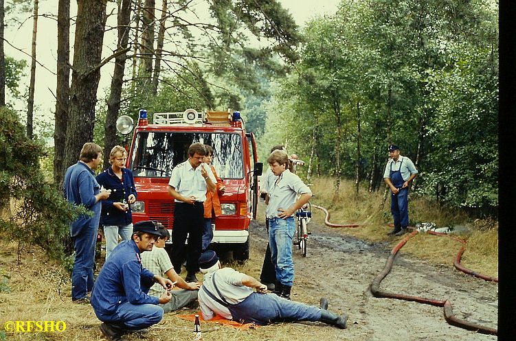 Waldbrand Knesebeck / Forst Malloh