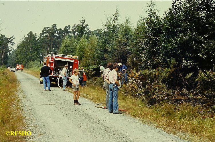 Waldbrand Emmer Leu − Oerreler Weg Waldbrand Emmer Leu − Oerreler Weg