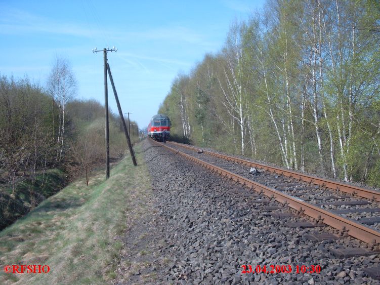 Zugunfall, Berendfeld 23.04.2003