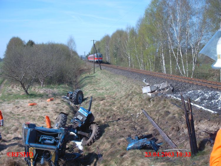 Zugunfall, Berendfeld 23.04.2003