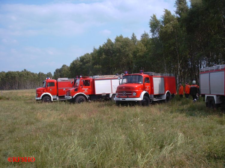 Moorbrand, Schönewörde Grosses Moor 24.06.2003