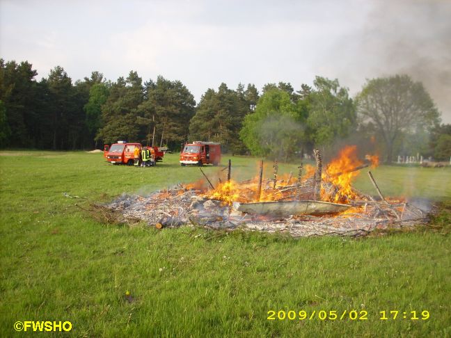 Flächenbrand Betzhorn