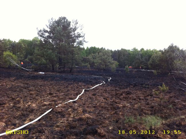 Flächenbrand TrÜbPl Ehra-Lessien