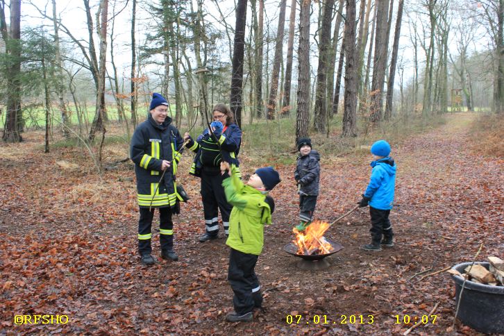 Brandsicherheitswachdienst beim Waldtag