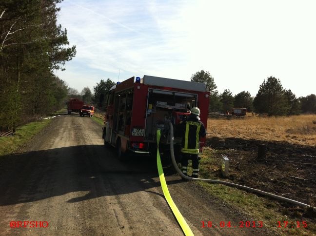 Flächenbrand TrÜbPl Ehra-Lessien