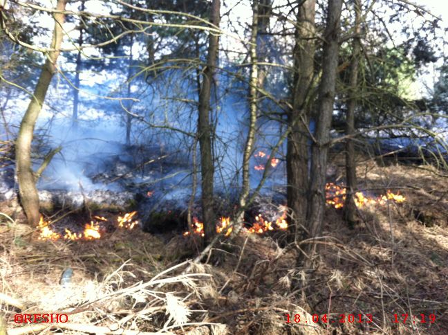 Flächenbrand TrÜbPl Ehra-Lessien