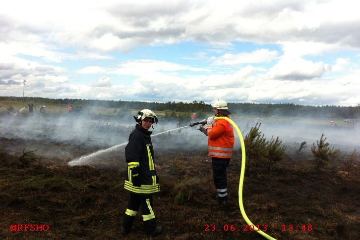 Flächenbrand TrbPl Ehra-Lessien