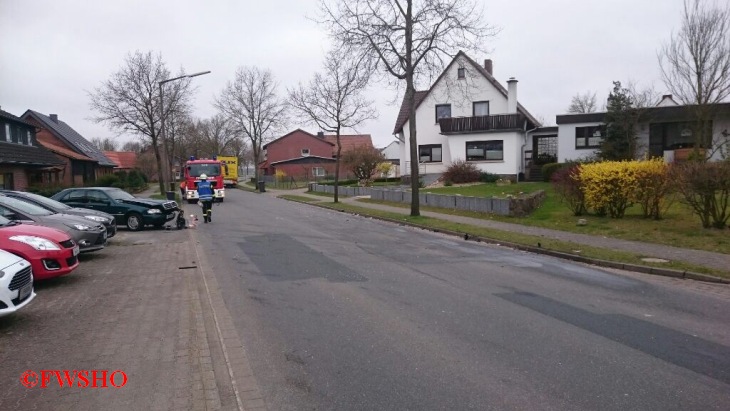 Verkehrsunfall ausgel. Betriebsstoffe, Rietberg