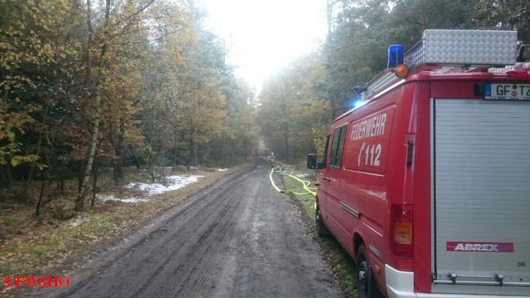 Feuermeldung Garagenbrand, Gr. Oesingen