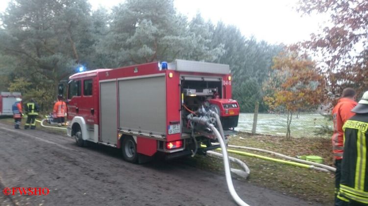 Feuermeldung Garagenbrand, Gr. Oesingen