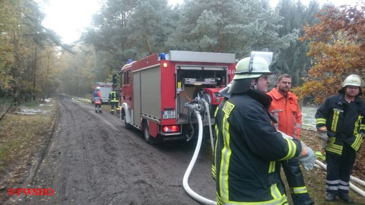 Feuermeldung Garagenbrand, Gr. Oesingen