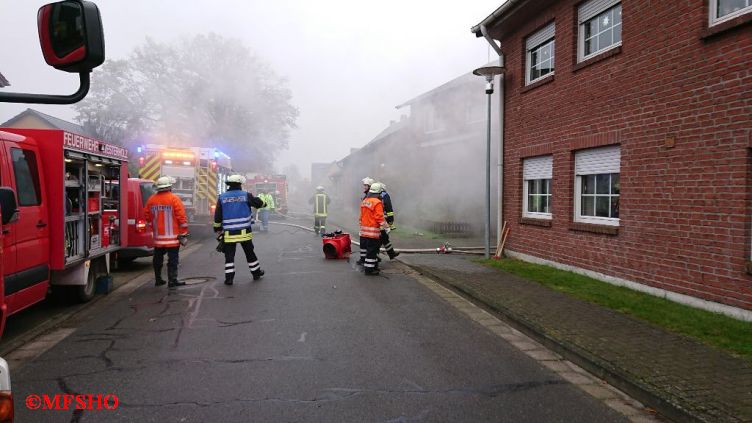 Feueralarm B2 Westerholz, Kellerbrand