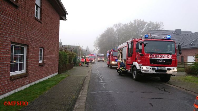 Feueralarm B2 Westerholz, Kellerbrand