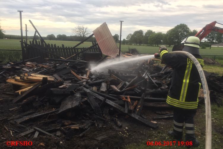 Feuermeldung Schönewörde, Schützenstraße