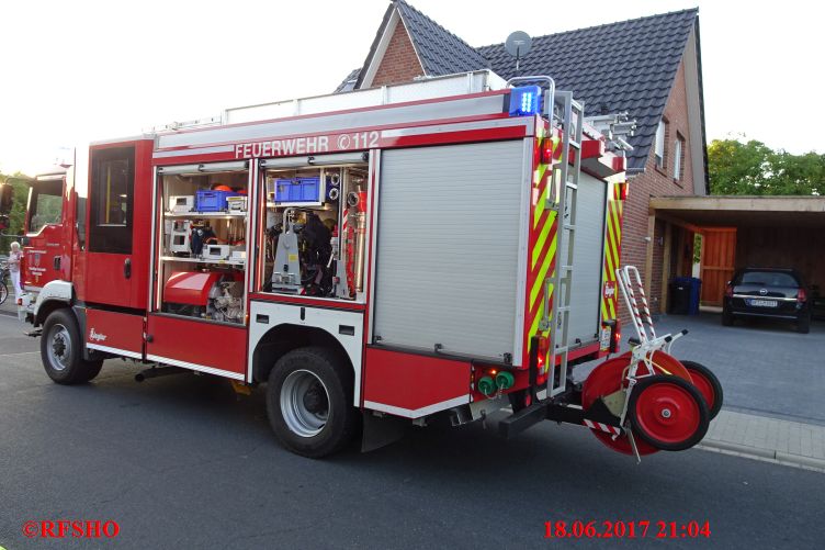 Gebäudebrand Schönewörde, Dorfstraße