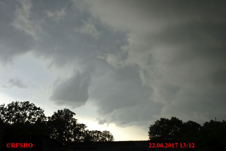 Das Unwetter zieht auf