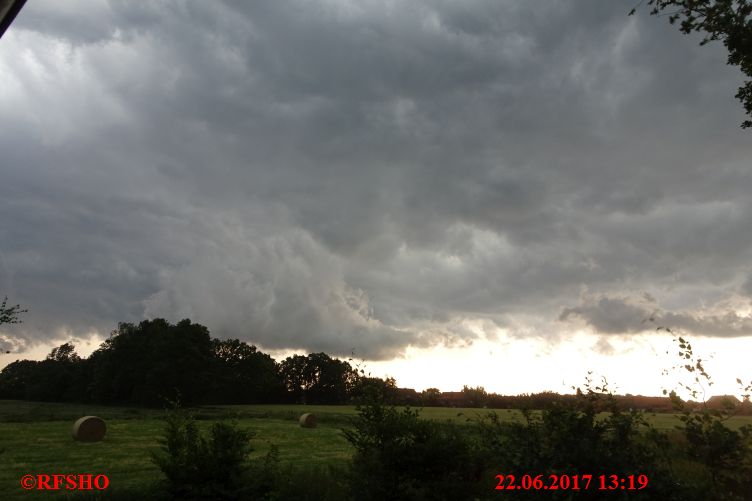 Das Unwetter zieht auf