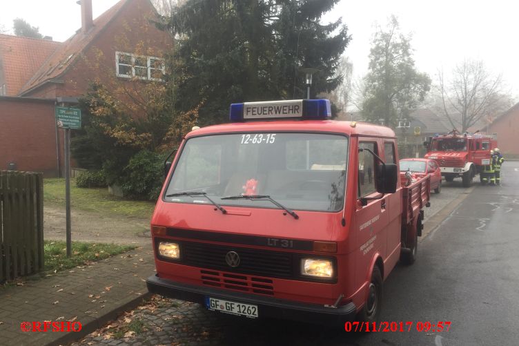 Feueralarm B2 Westerholz, Kellerbrand