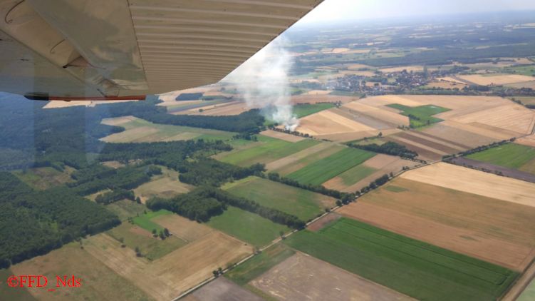 Flächenbrand 1. Moordamm