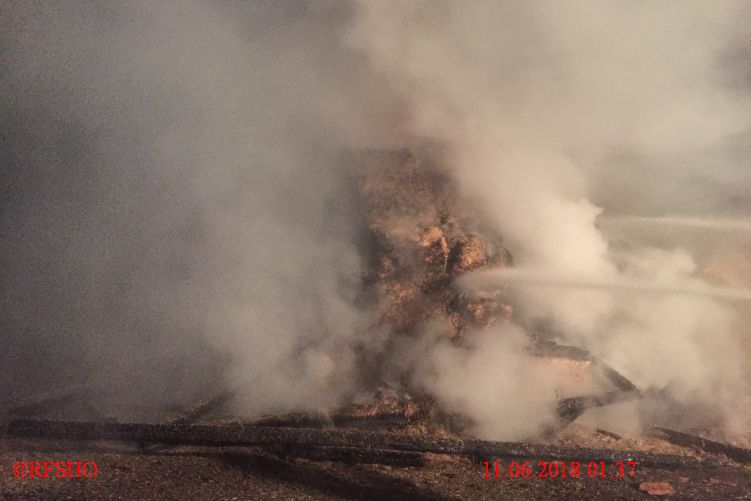 Scheunenbrand Pollhöfen