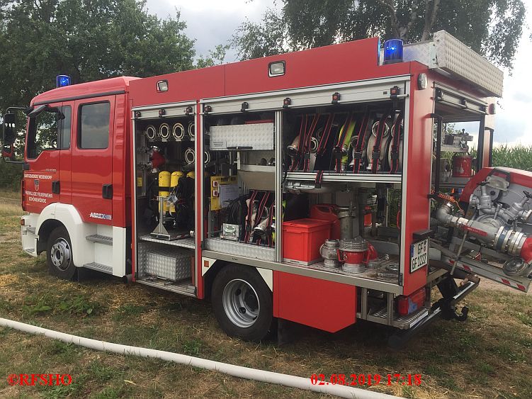 WB2 Feuer Stoppelfeld K31