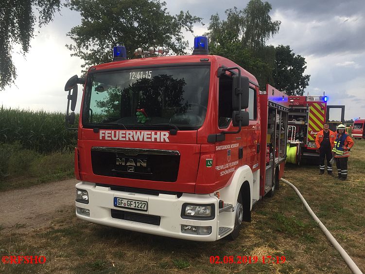 WB2 Feuer Stoppelfeld K31