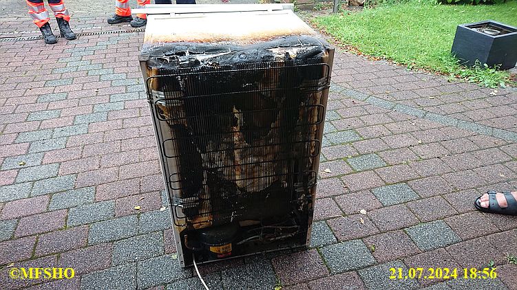 B2 Garagenbrand Dorfstraße