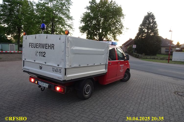 Vom Einsatz zurück