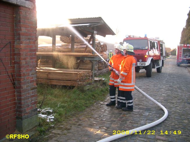 B-Rohr zur Abriegelung