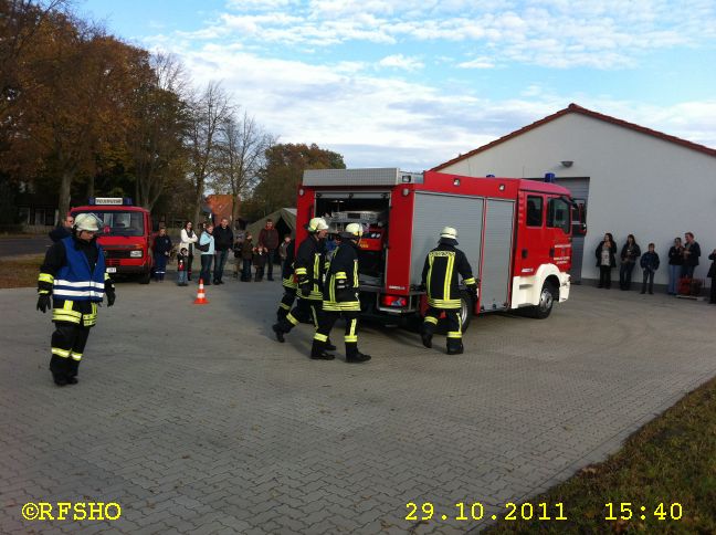 Einsatzübung der 1. Gruppe