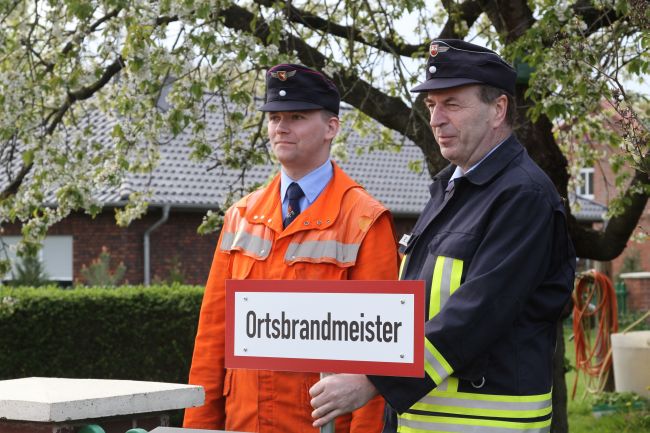 OrtsBm Andreas Meyer und OrtsBm a.D. R. Feldmann