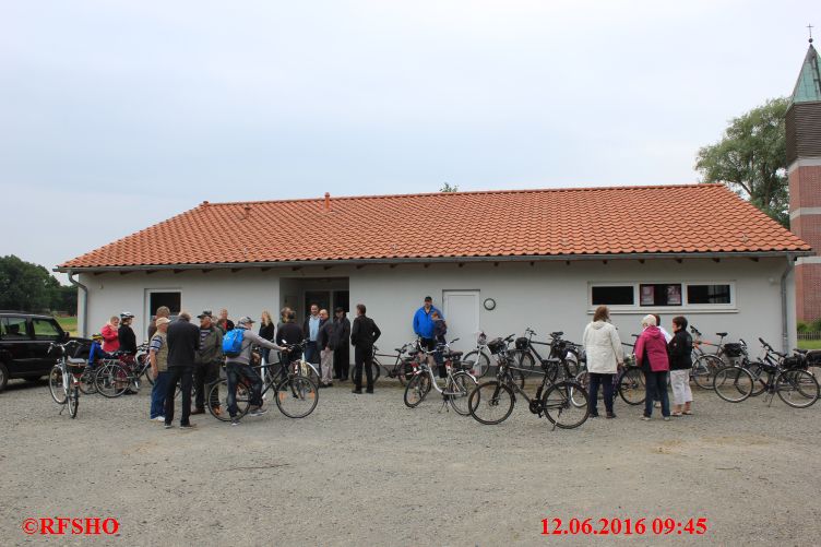 Start am Feuerwehrhaus