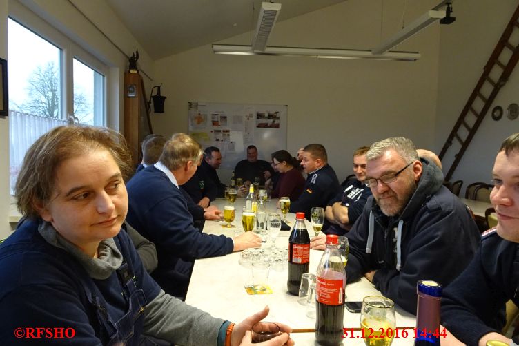 Abschluss im Feuerwehrhaus in Schönewörde