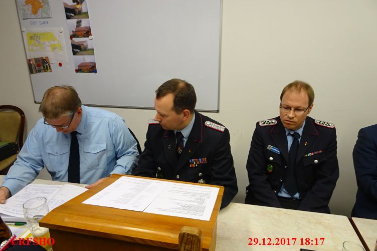 Jahreshauptversammlung im Feuerwehrhaus