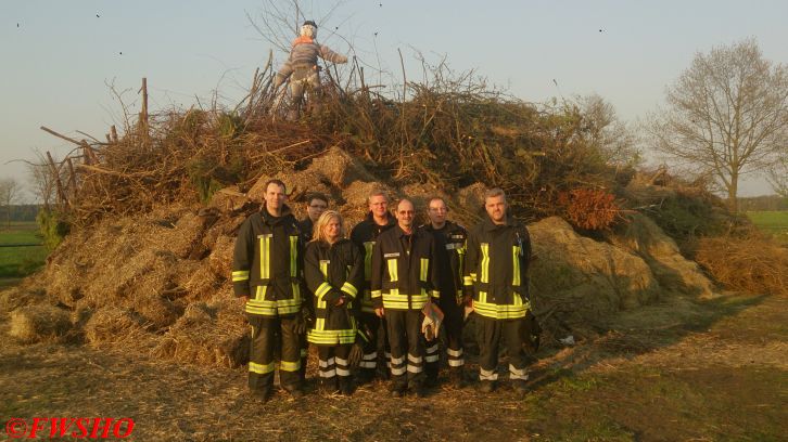 Brandsicherheitswache Osterfeuer 19.04.2014