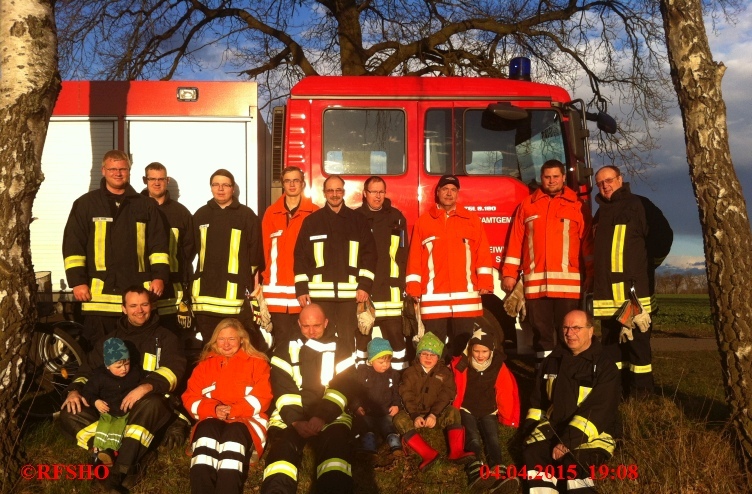 Brandsicherheitswache Osterfeuer 04.04.2015