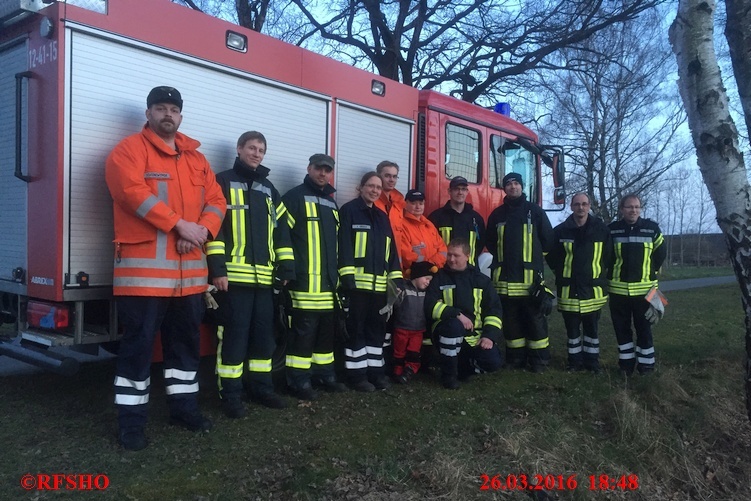 Brandsicherheitswache Osterfeuer 26.03.2016