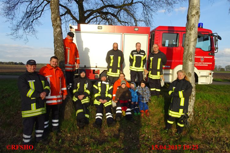 Brandsicherheitswache Osterfeuer 15.04.2017