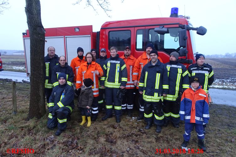 Brandsicherheitswache Osterfeuer 31.03.2018