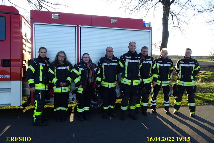 Brandsicherheitswache Osterfeuer 16.04.2022