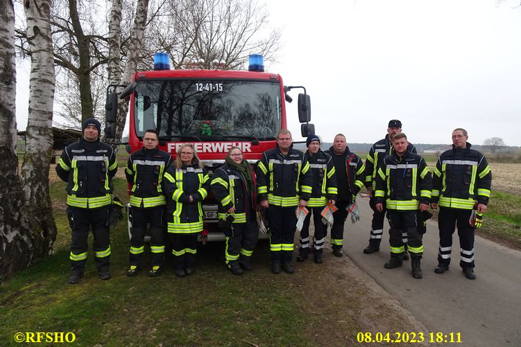 Brandsicherheitswache Osterfeuer 08.04.2023